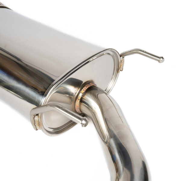 MX-5 Roest Vrij Stalen einddemper - M2 Motorsport