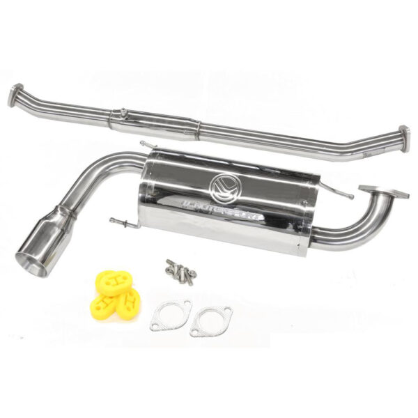 MX-5 Einddemper RVS - IL Motorsport